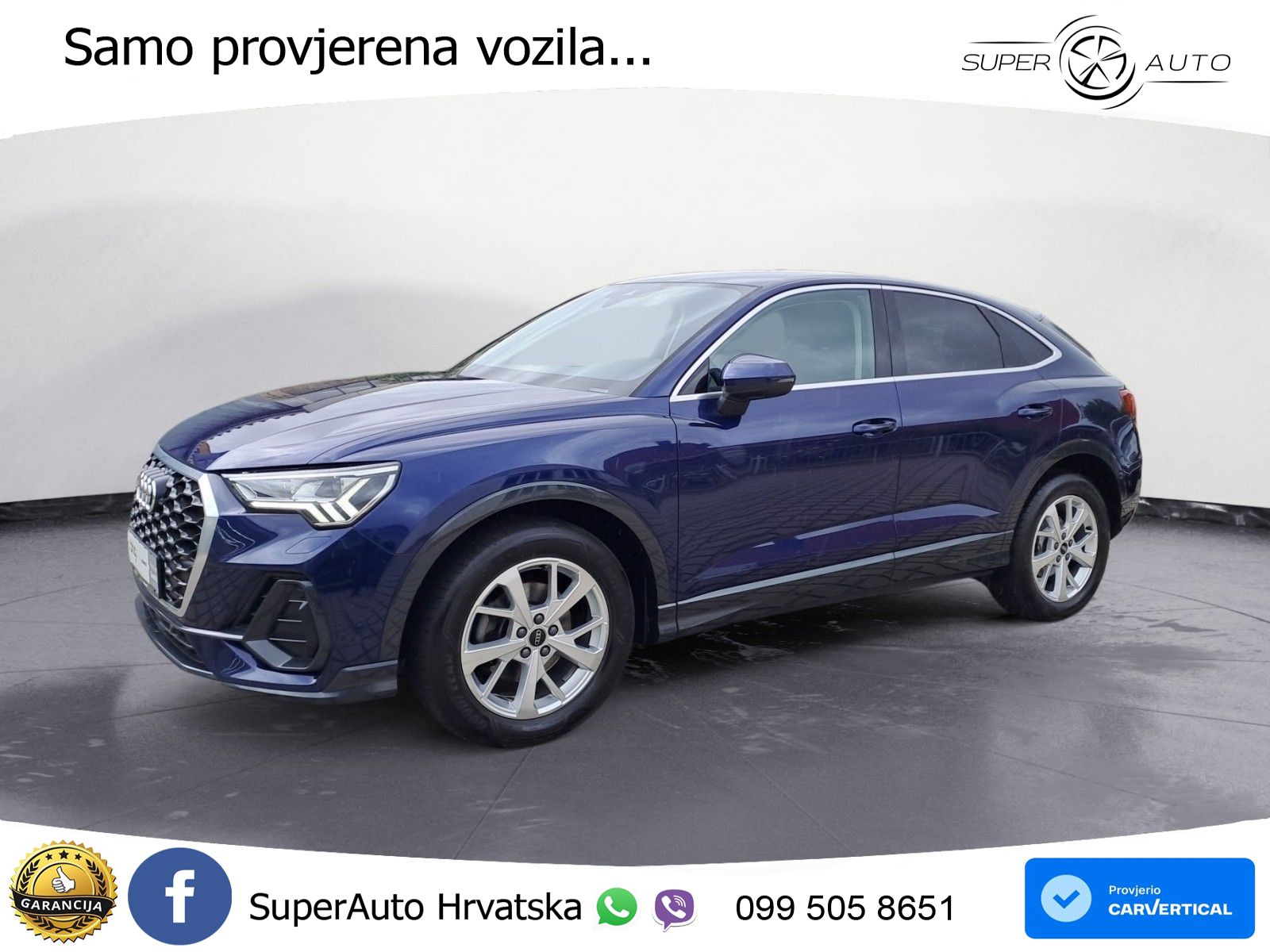 Audi Q3 Sportback 35 TDI (150 KS) quattro S tronic MATRIX+GR SJED+KAM