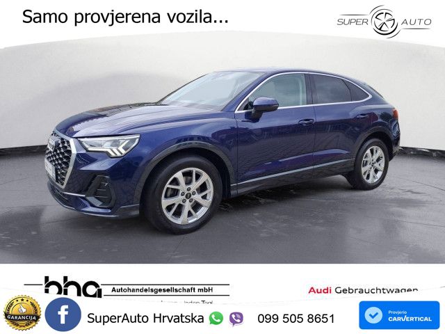 Audi Q3 Sportback 35 TDI (150 KS) quattro S tronic MATRIX+GR SJED+KAM