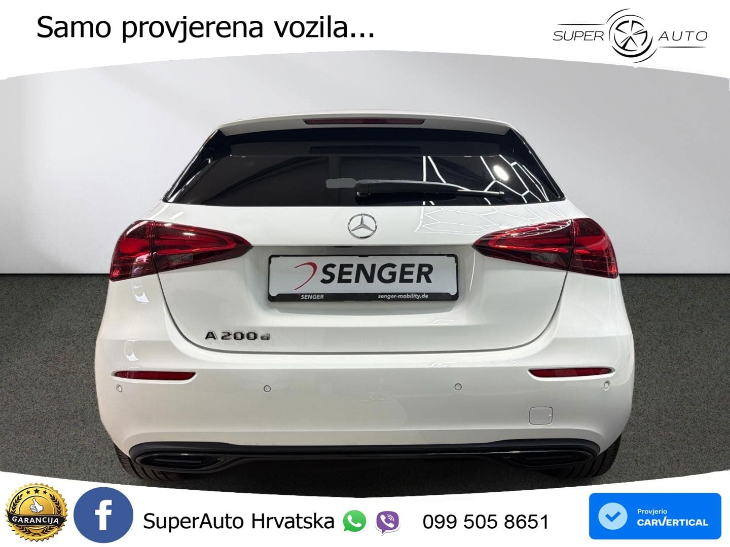 Mercedes-Benz A 200d 8G-DCT LED+GR SJED+ACC