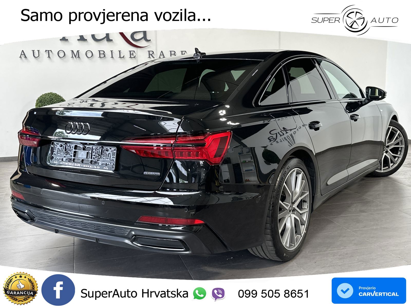 Audi A6 45 TDI V6 (245 KS) quattro ultra S tronic S line MATRIX+GR SJED+KAM