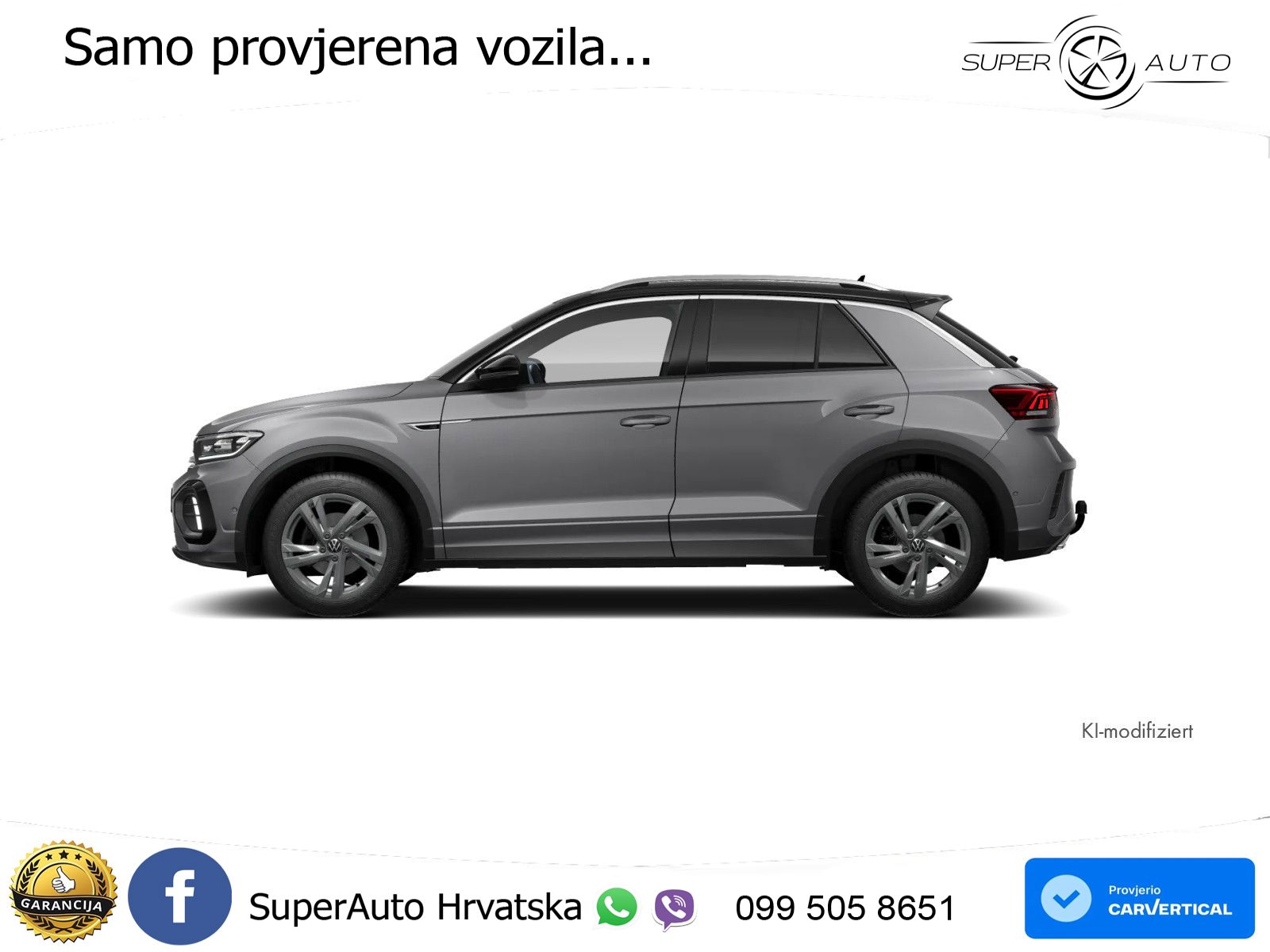 Volkswagen T-Roc 1.5 TSI (150 KS) DSG R-Line LED+GR SJED+ACC