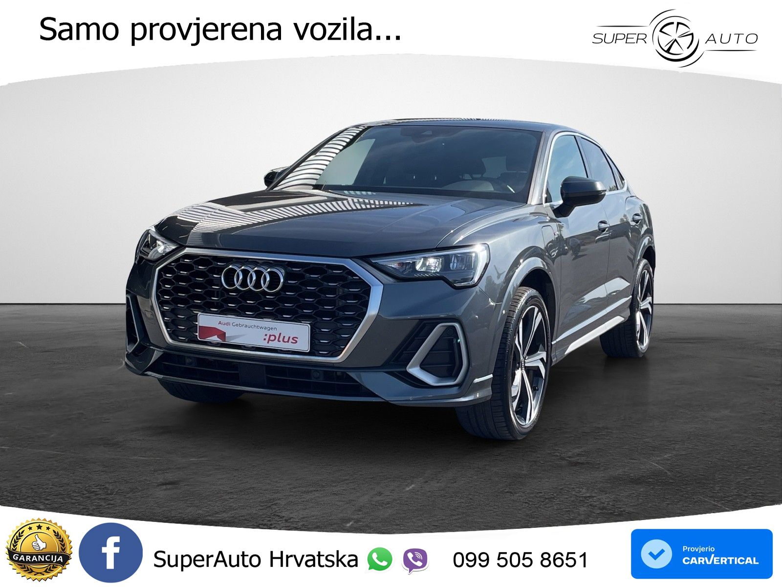 Audi Q3 Sportback 45 TFSIe (245 KS) S tronic S line