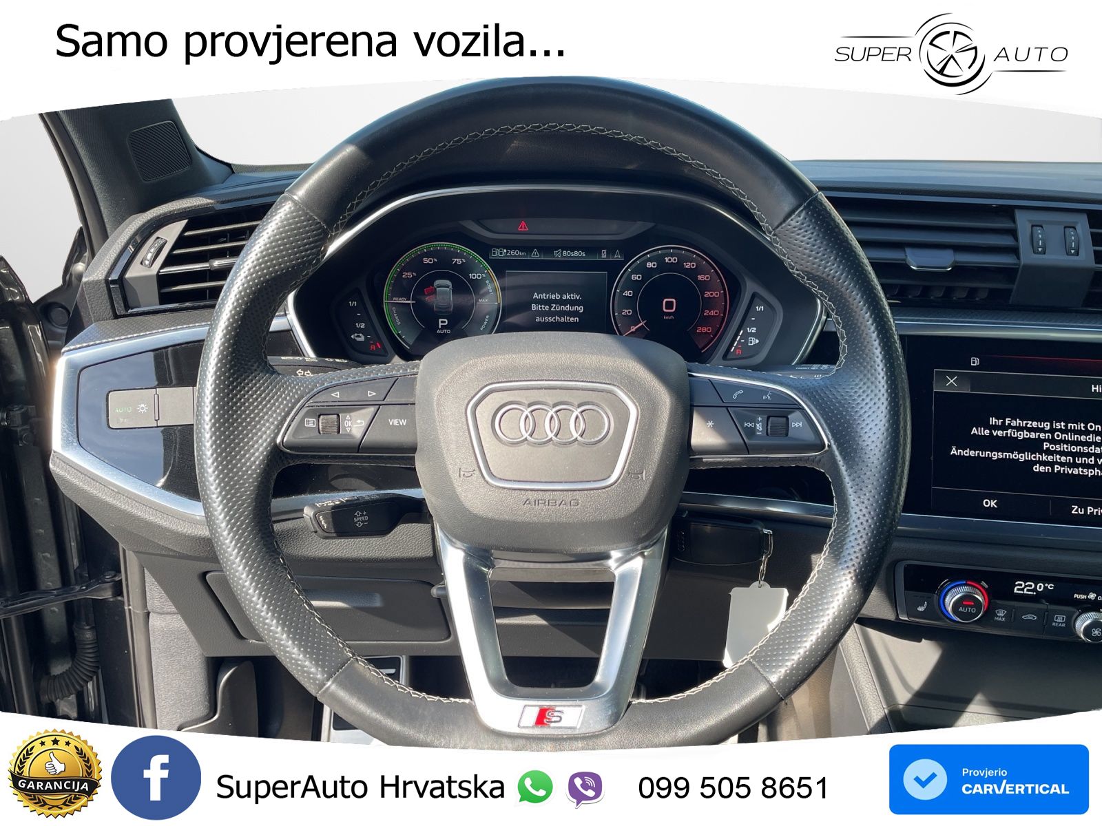 Audi Q3 Sportback 45 TFSIe (245 KS) S tronic S line