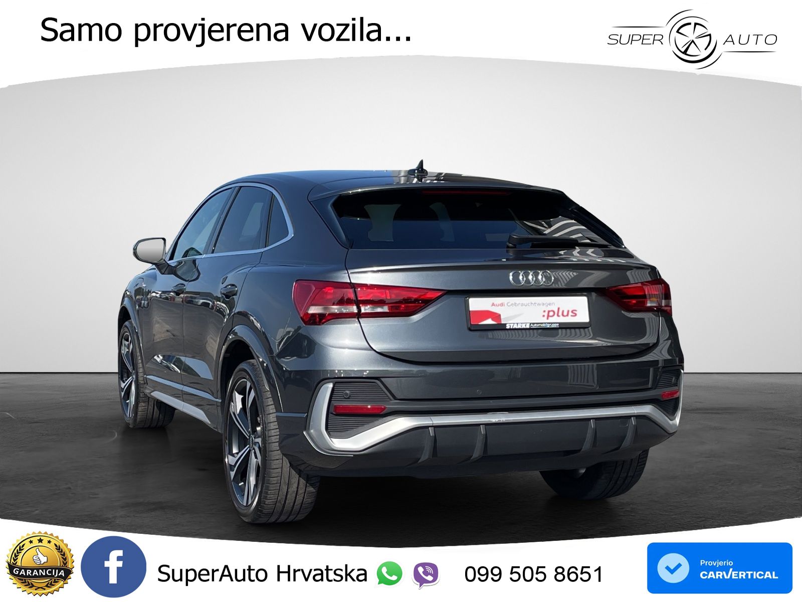 Audi Q3 Sportback 45 TFSIe (245 KS) S tronic S line