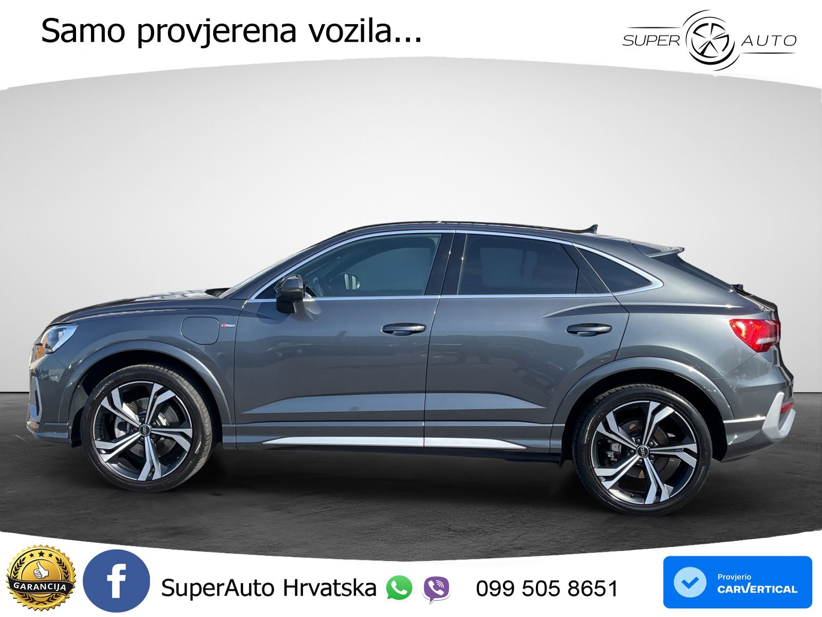 Audi Q3 Sportback 45 TFSIe (245 KS) S tronic S line