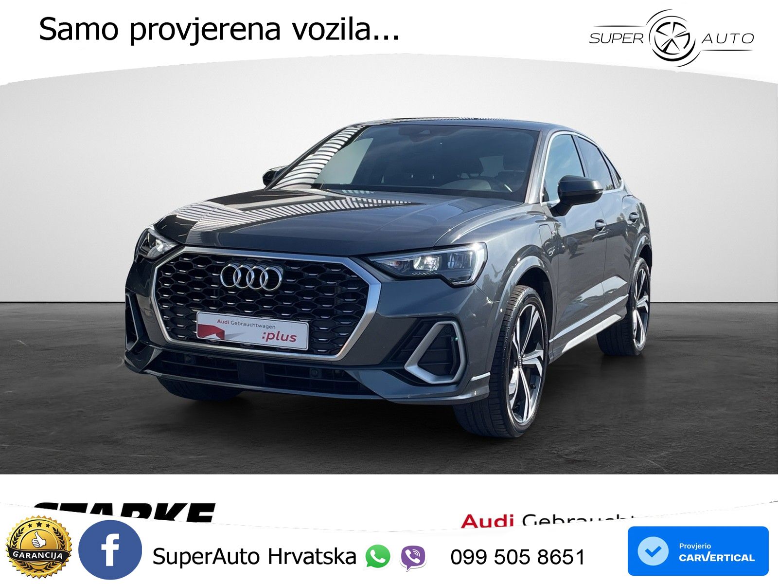 Audi Q3 Sportback 45 TFSIe (245 KS) S tronic S line