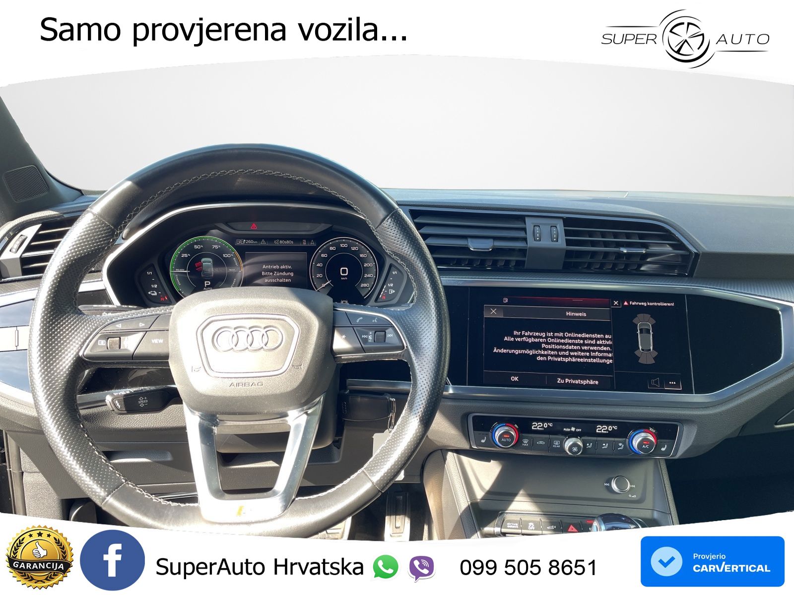 Audi Q3 Sportback 45 TFSIe (245 KS) S tronic S line