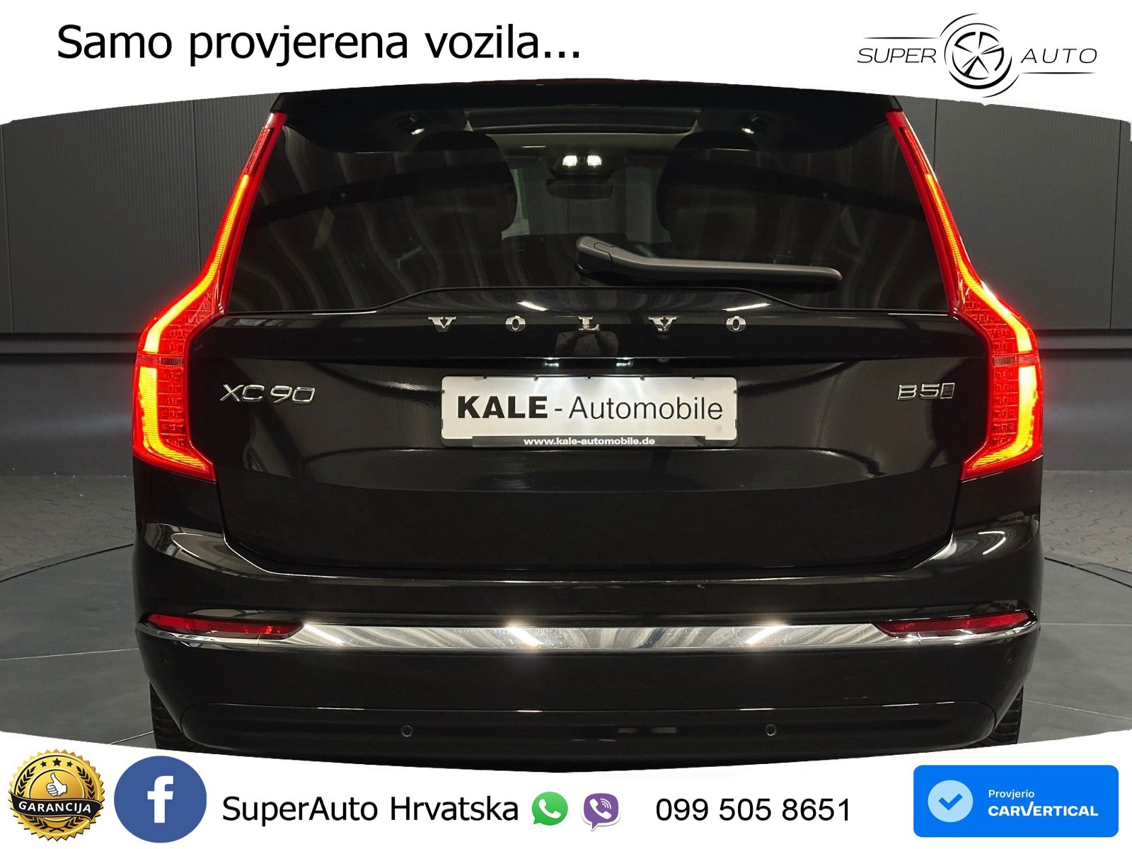 Volvo XC90 2.0 B5 Diesel AWD Automatic ACC+GR SJED+360+PANO