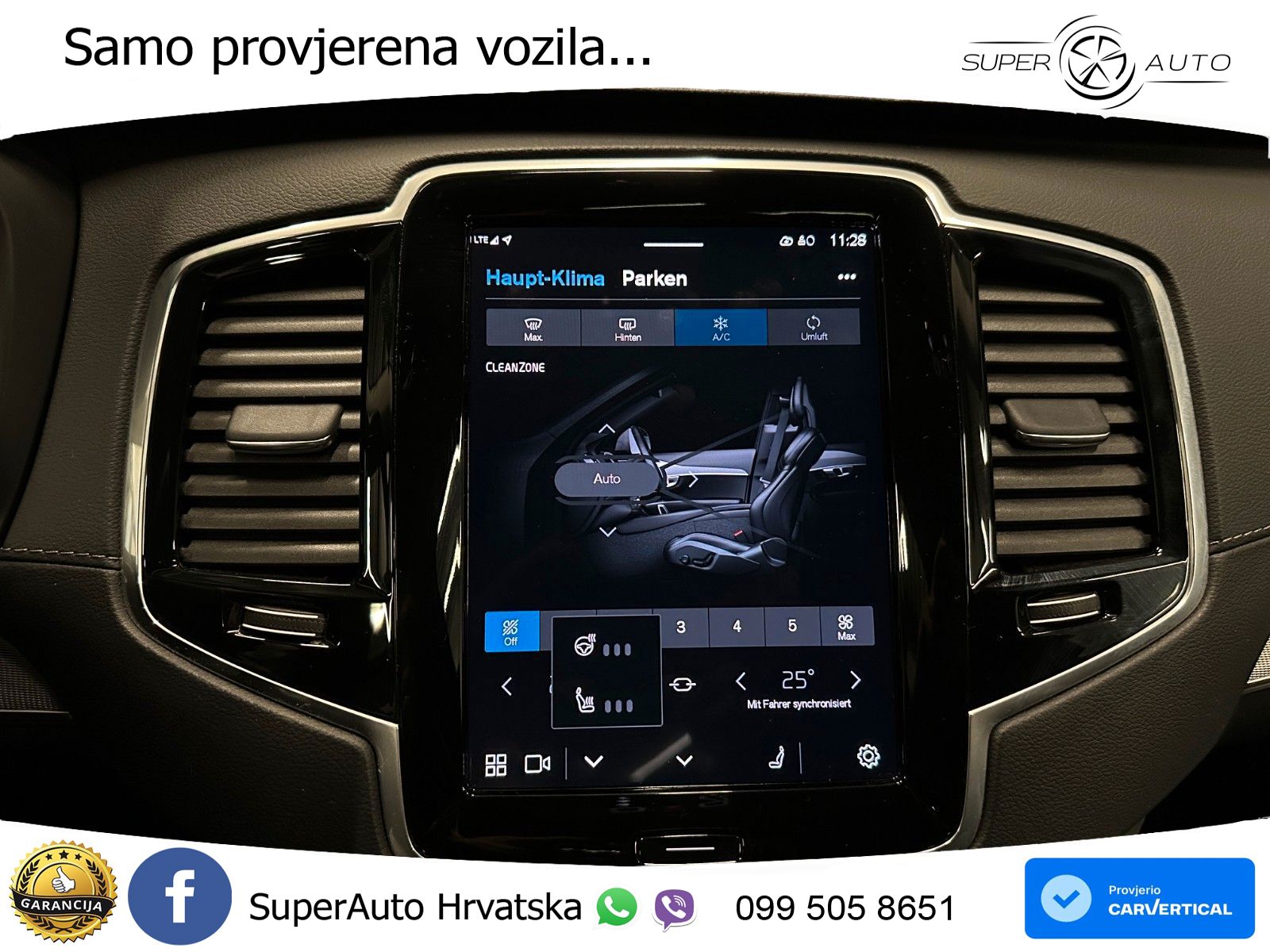 Volvo XC90 2.0 B5 Diesel AWD Automatic ACC+GR SJED+360+PANO