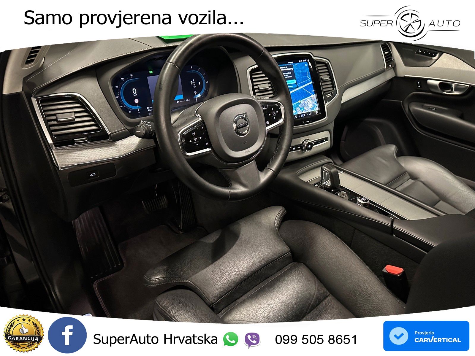Volvo XC90 2.0 B5 Diesel AWD Automatic ACC+GR SJED+360+PANO