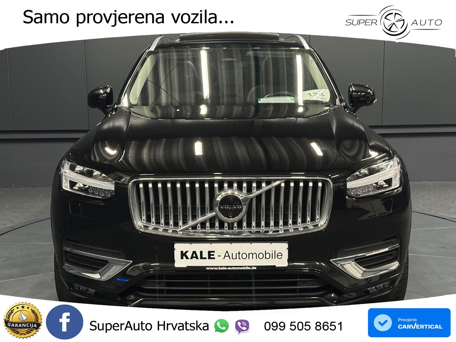 Volvo XC90 2.0 B5 Diesel AWD Automatic ACC+GR SJED+360+PANO