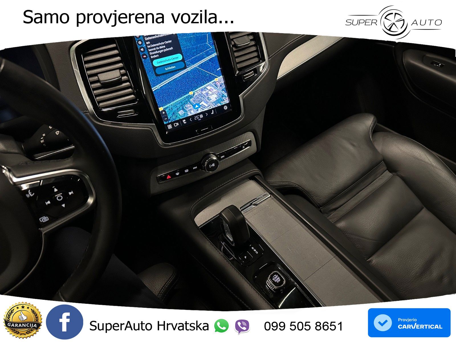 Volvo XC90 2.0 B5 Diesel AWD Automatic ACC+GR SJED+360+PANO