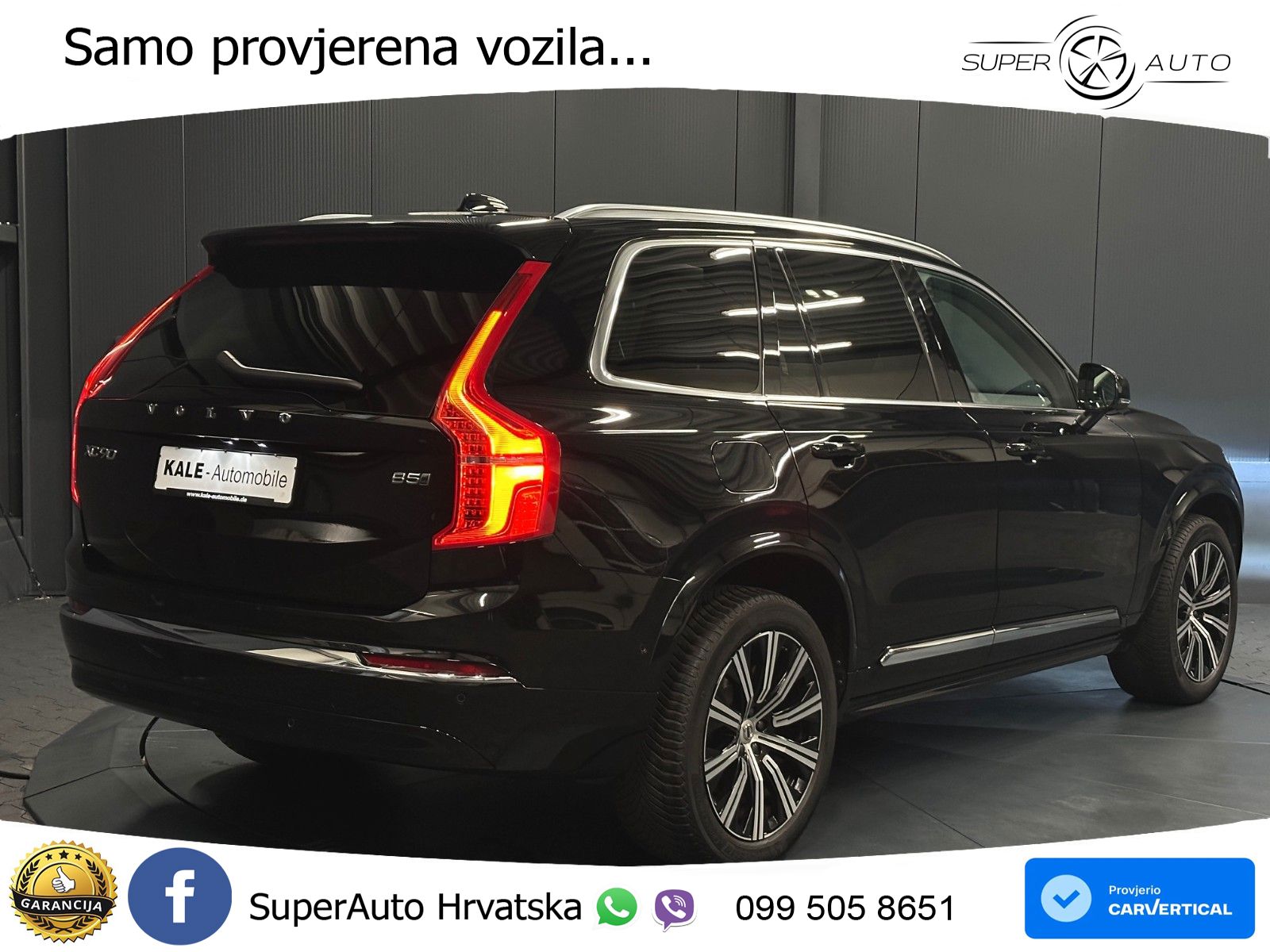 Volvo XC90 2.0 B5 Diesel AWD Automatic ACC+GR SJED+360+PANO