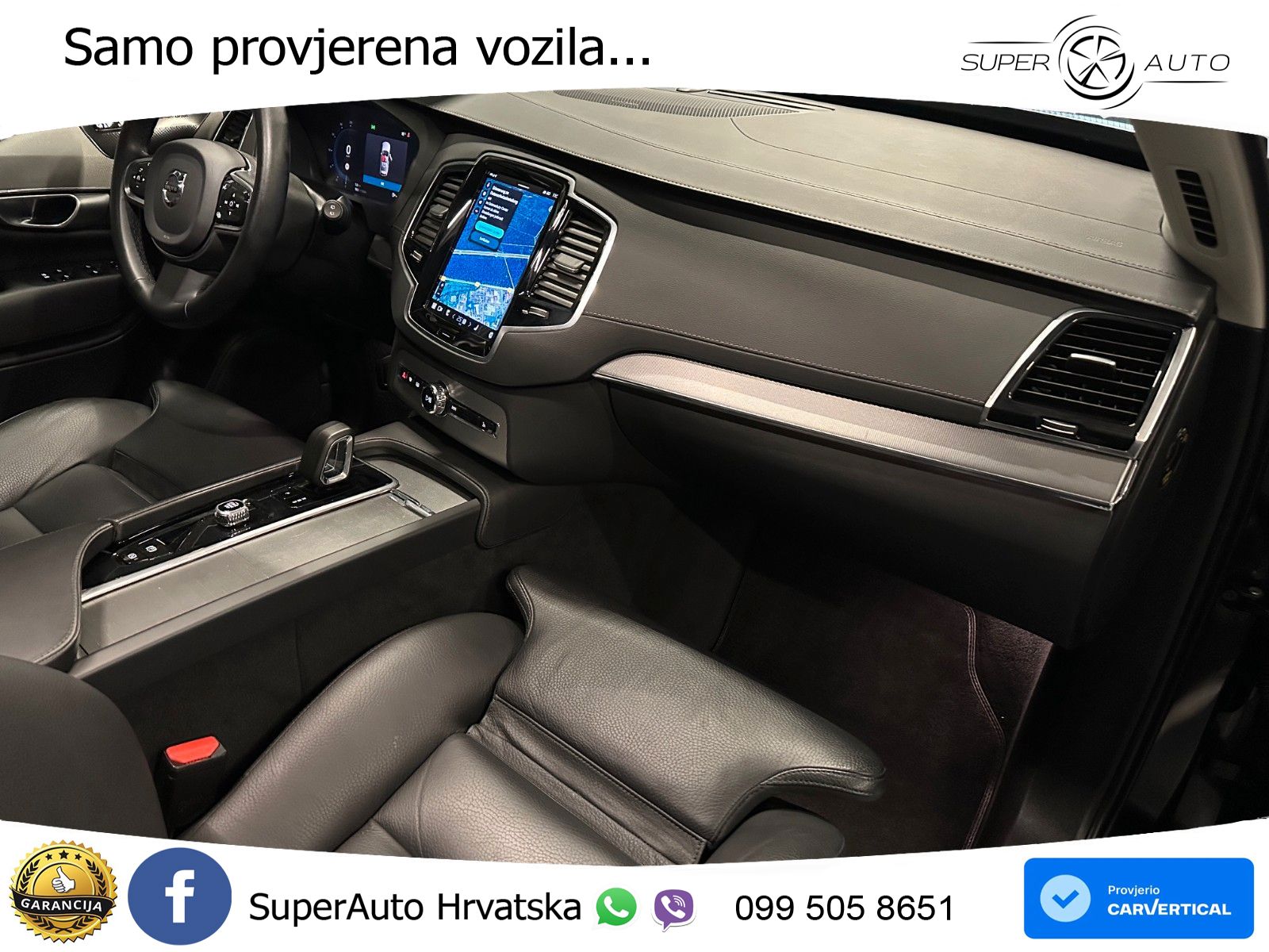 Volvo XC90 2.0 B5 Diesel AWD Automatic ACC+GR SJED+360+PANO