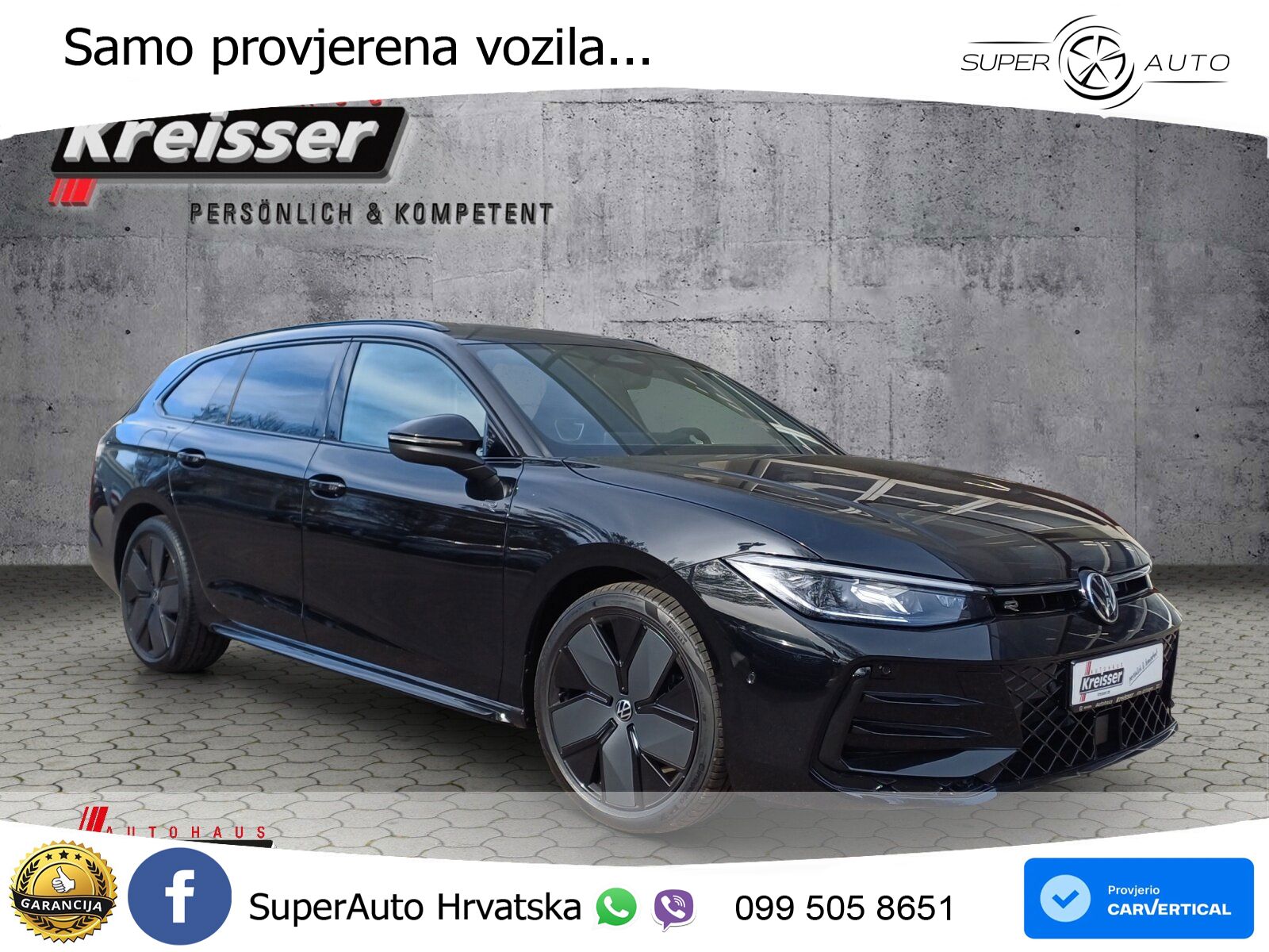 Volkswagen Passat Variant 2.0 TDI (193 KS) 4MOTION DSG R-Line LED+GR SJED+ACC