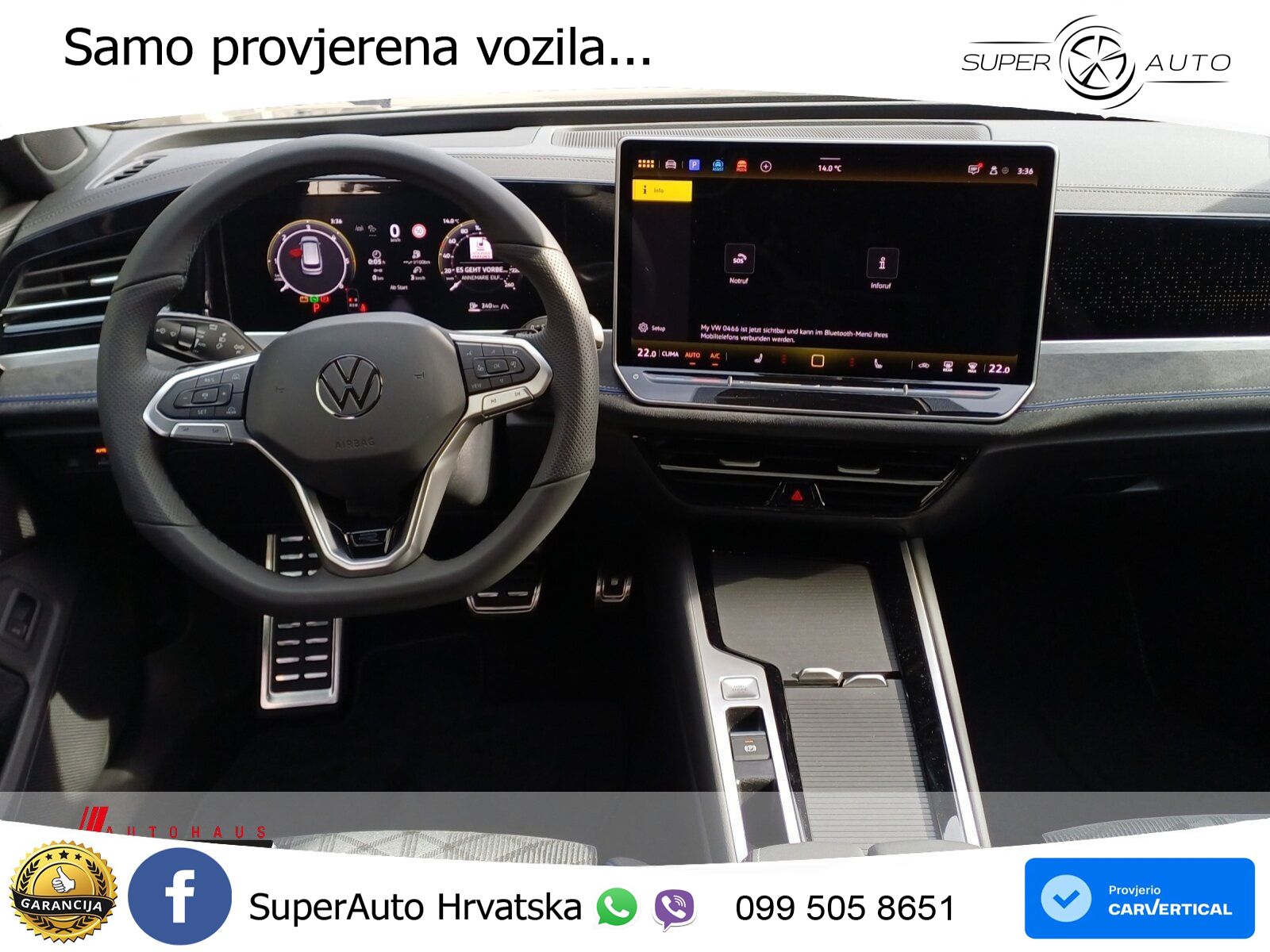 Volkswagen Passat Variant 2.0 TDI (193 KS) 4MOTION DSG R-Line LED+GR SJED+ACC
