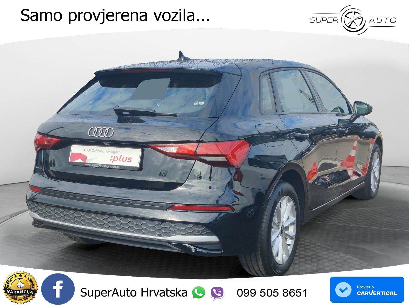 Audi A3 Sportback 30 TFSI (116 KS) Mild Hybrid S tronic LED+GR SJED+ACC