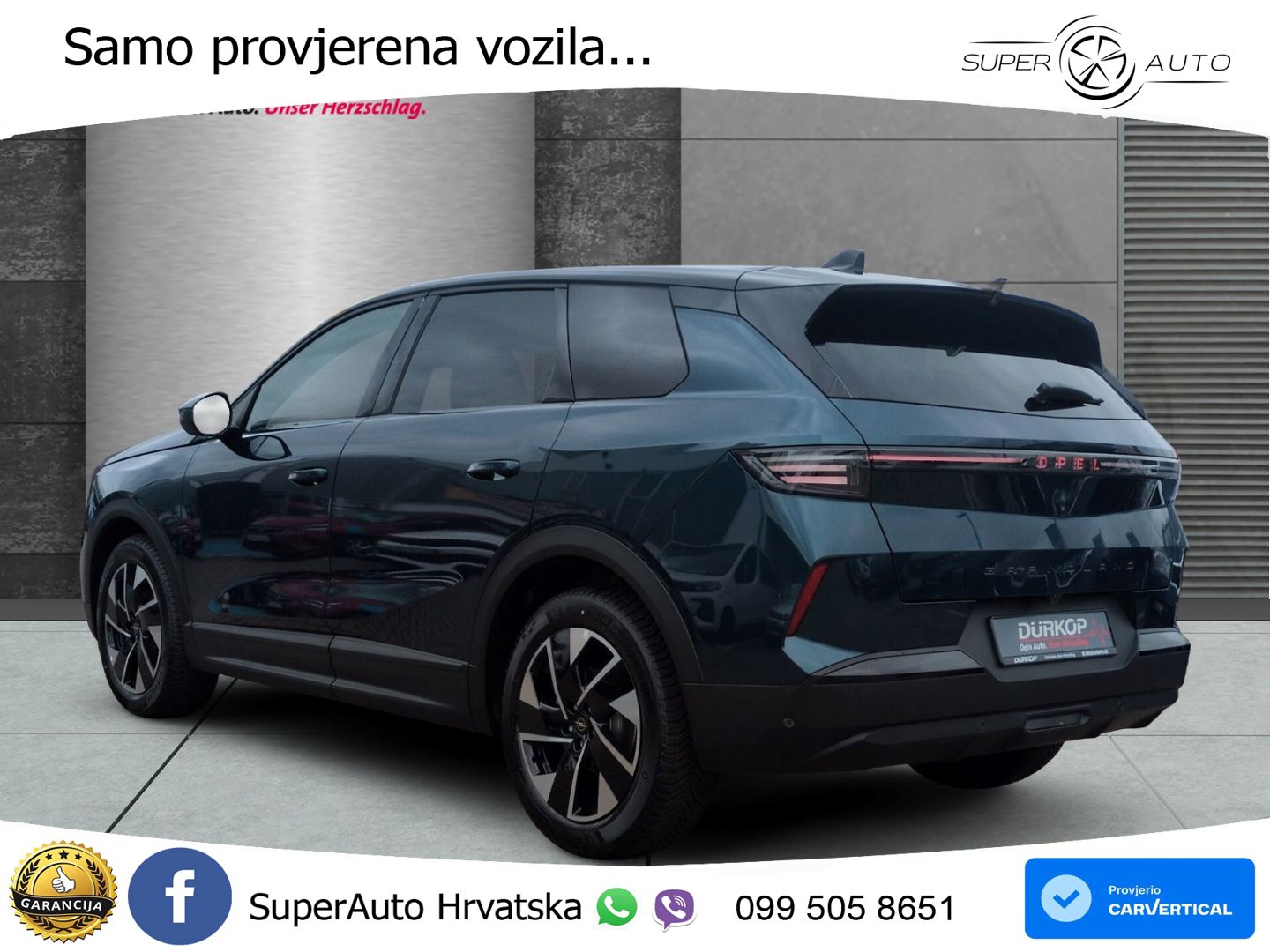 Opel Grandland 1.2 Turbo (145 KS) Hybrid eDCT Ultimate LED+GR SJED+ACC