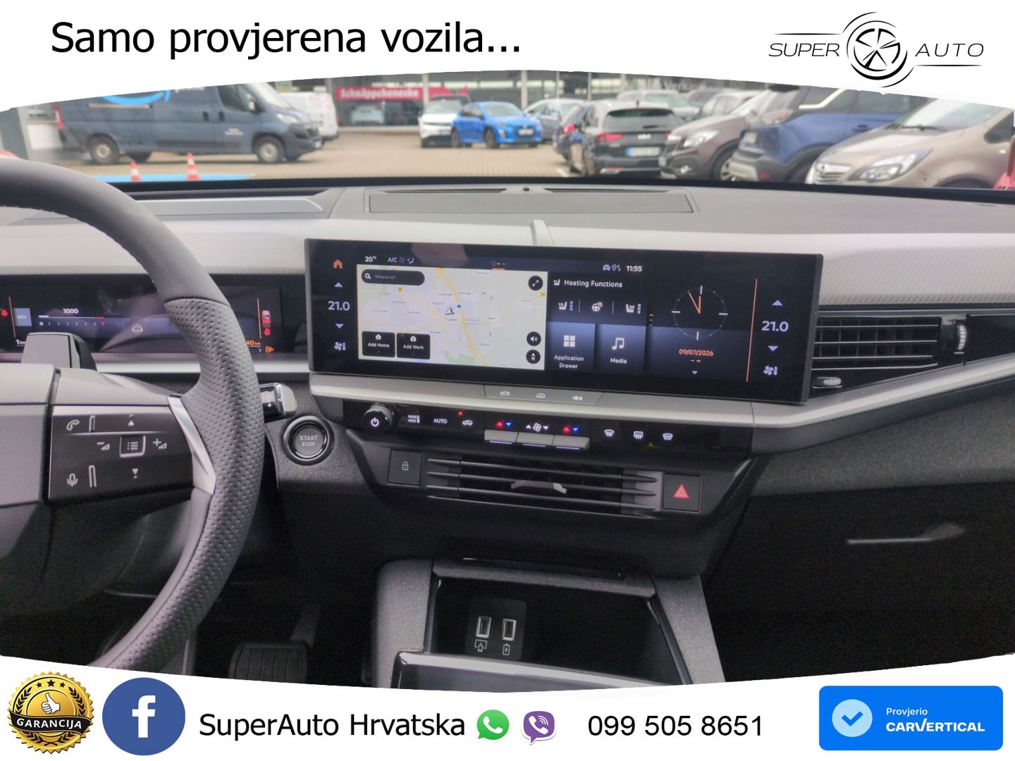 Opel Grandland 1.2 Turbo (145 KS) Hybrid eDCT Ultimate LED+GR SJED+ACC