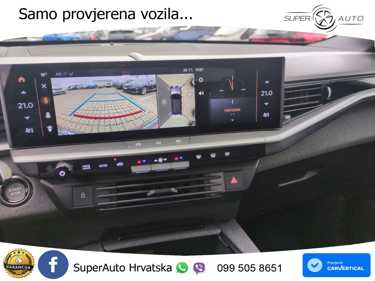 Opel Grandland 1.2 Turbo (145 KS) Hybrid eDCT Ultimate LED+GR SJED+ACC