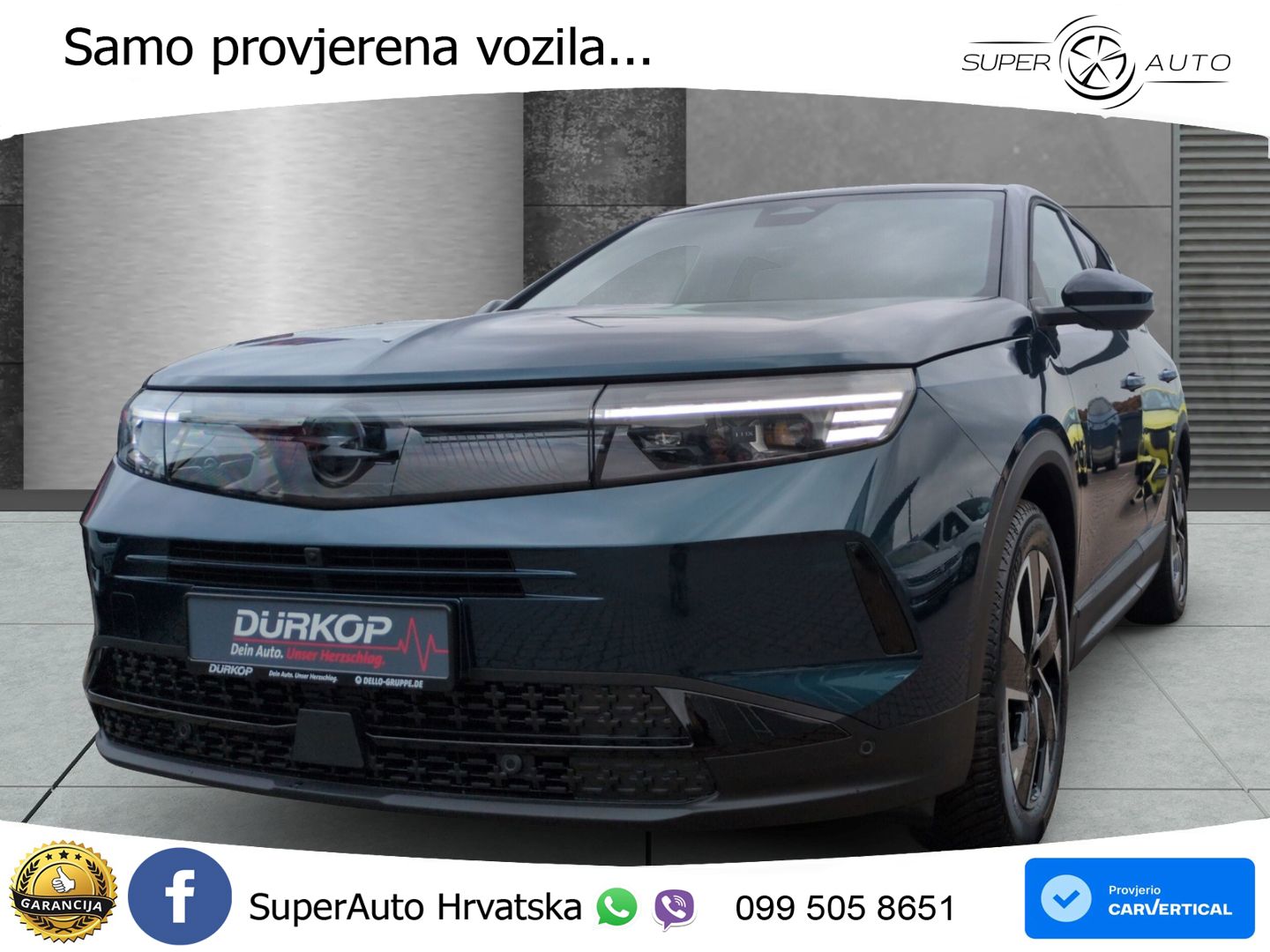 Opel Grandland 1.2 Turbo (145 KS) Hybrid eDCT Ultimate LED+GR SJED+ACC
