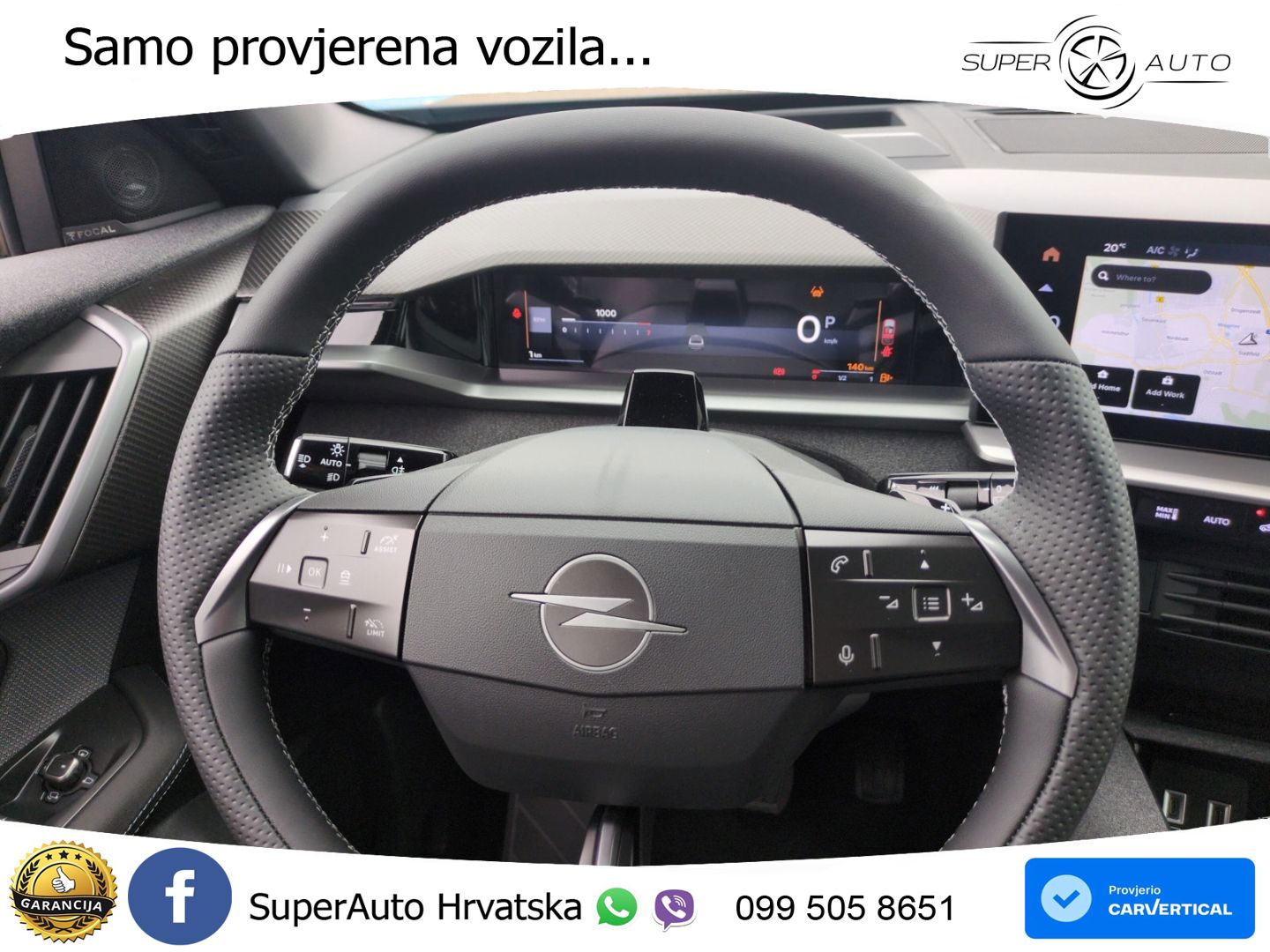 Opel Grandland 1.2 Turbo (145 KS) Hybrid eDCT Ultimate LED+GR SJED+ACC