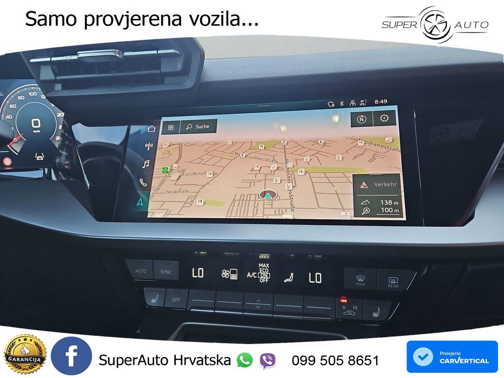 Audi A3 35 TDI (150 KS) S tronic LED+GR SJED+ACC