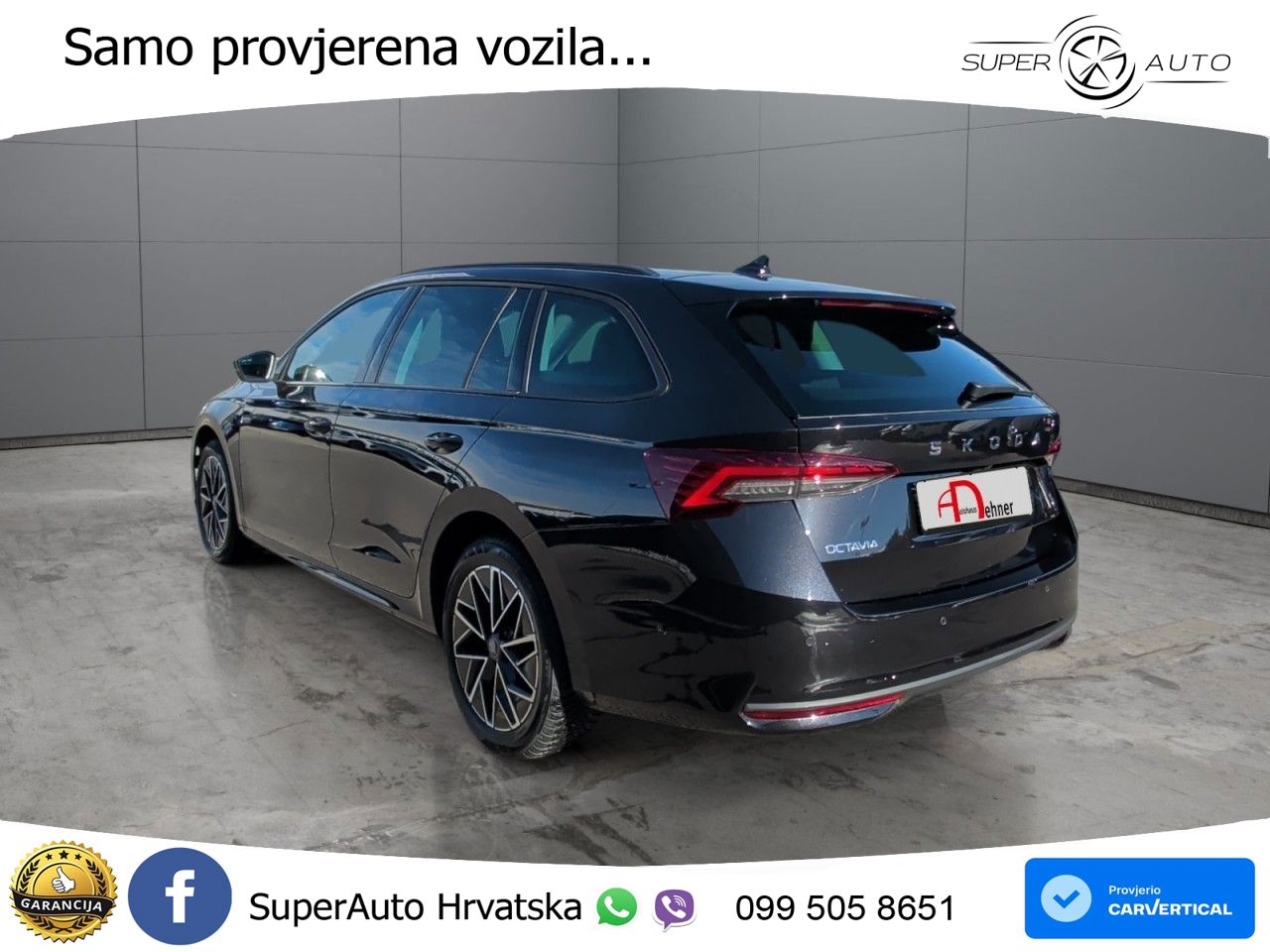 Škoda Octavia Combi 2.0 TDI (150 KS) DSG LED+GR SJED+ACC
