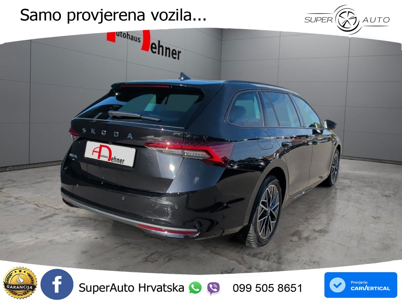 Škoda Octavia Combi 2.0 TDI (150 KS) DSG LED+GR SJED+ACC