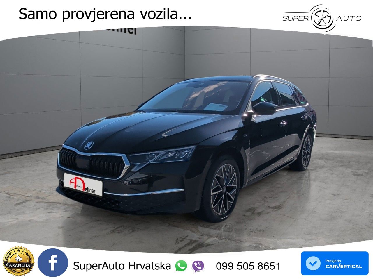 Škoda Octavia Combi 2.0 TDI (150 KS) DSG LED+GR SJED+ACC