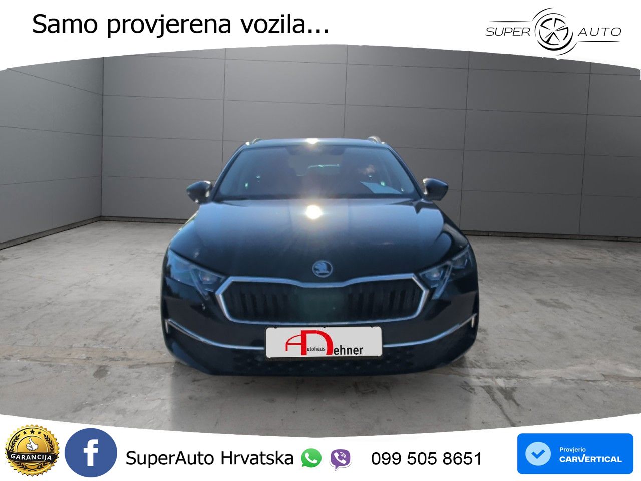 Škoda Octavia Combi 2.0 TDI (150 KS) DSG LED+GR SJED+ACC