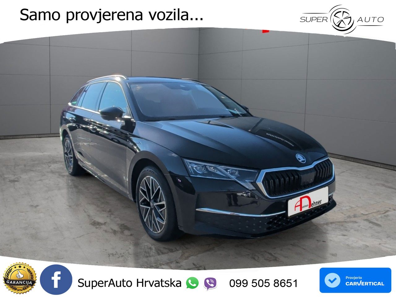 Škoda Octavia Combi 2.0 TDI (150 KS) DSG LED+GR SJED+ACC