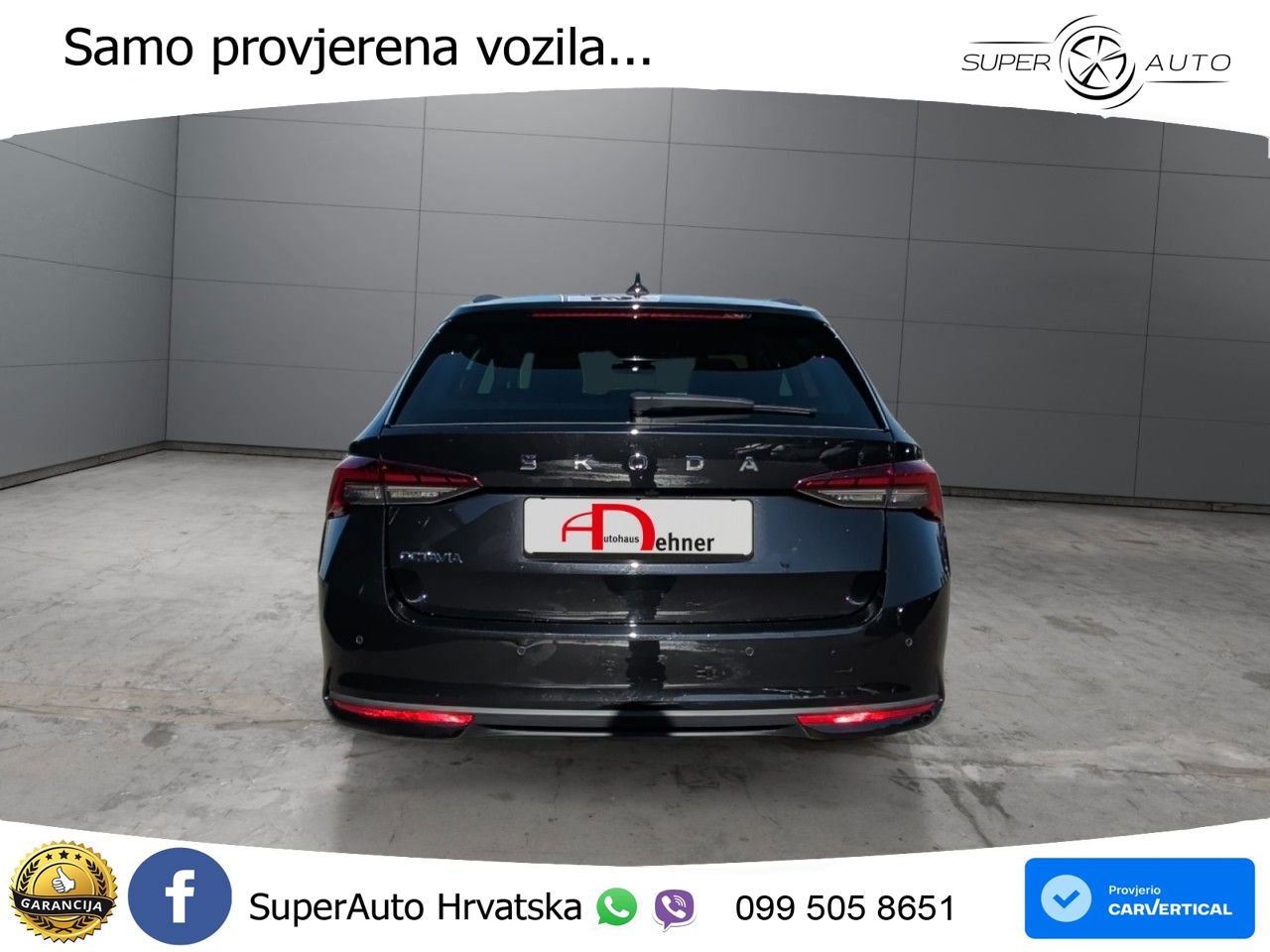 Škoda Octavia Combi 2.0 TDI (150 KS) DSG LED+GR SJED+ACC