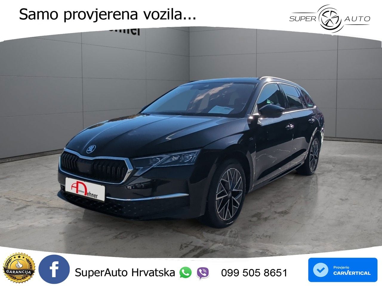 Škoda Octavia Combi 2.0 TDI (150 KS) DSG LED+GR SJED+ACC