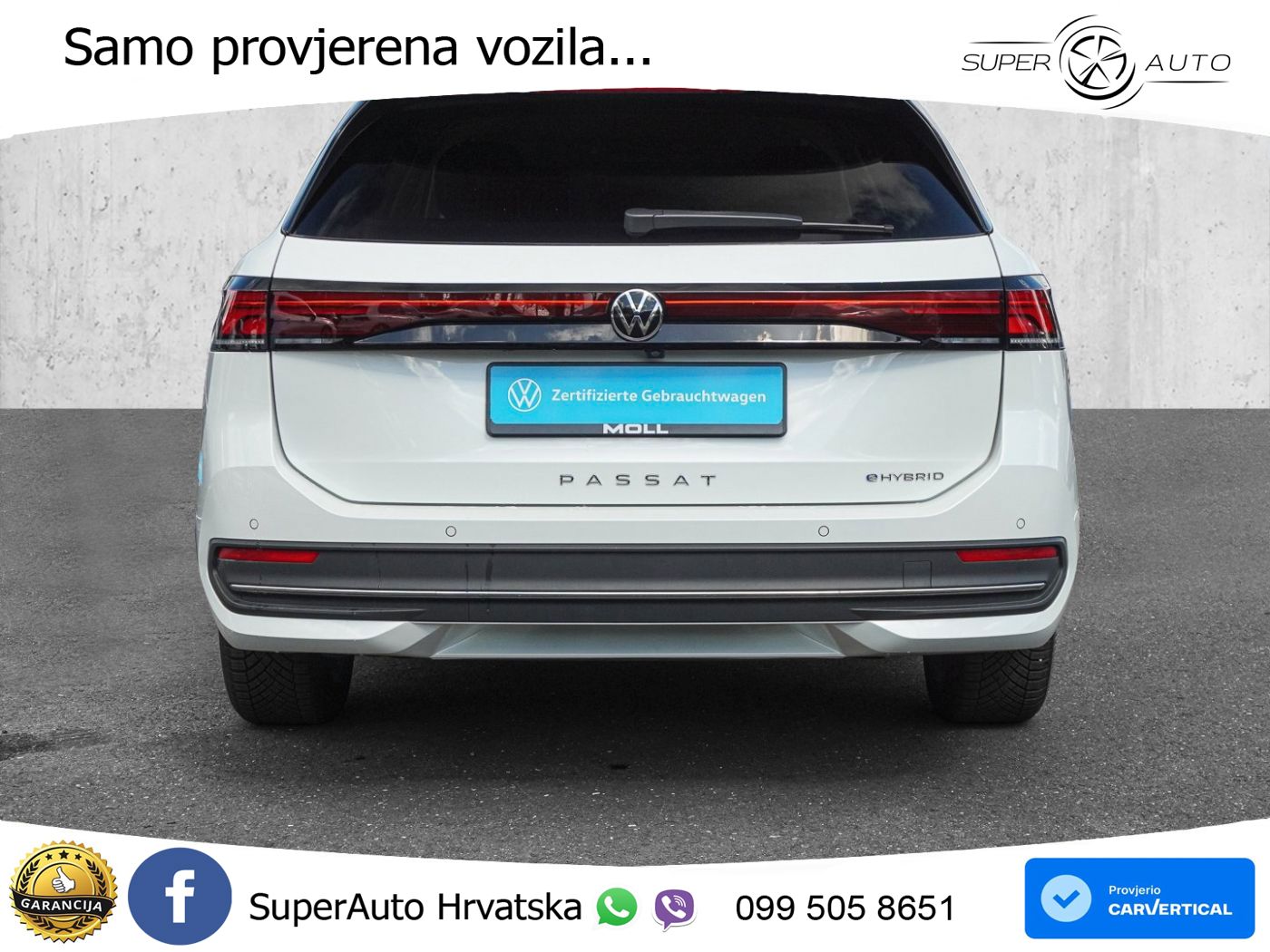 Volkswagen Passat Variant 1.5 TSI (204 KS) eHybrid DSG Business LED+GR SJED+ACC