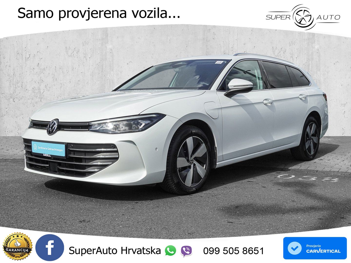 Volkswagen Passat Variant 1.5 TSI (204 KS) eHybrid DSG Business LED+GR SJED+ACC
