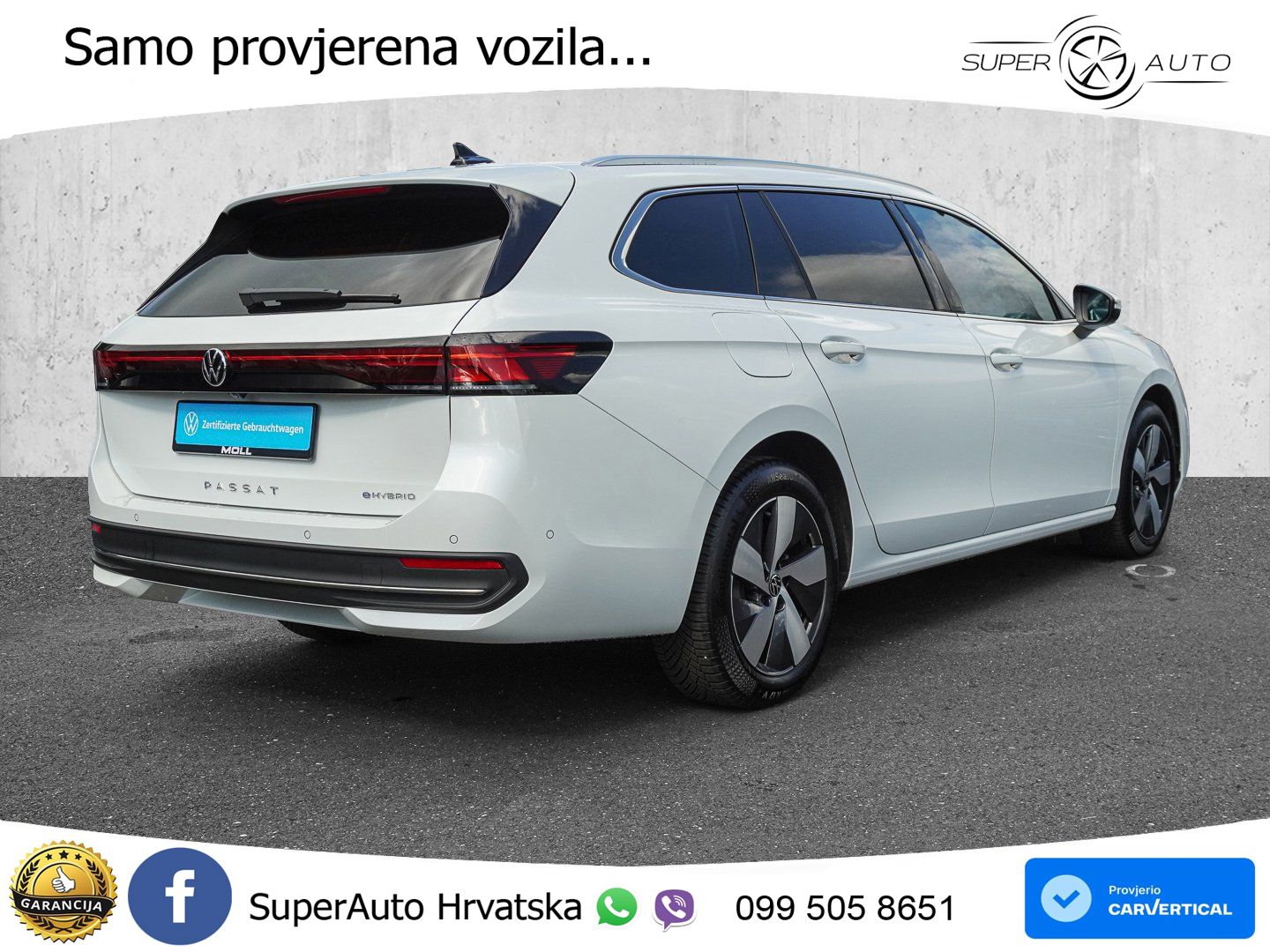 Volkswagen Passat Variant 1.5 TSI (204 KS) eHybrid DSG Business LED+GR SJED+ACC
