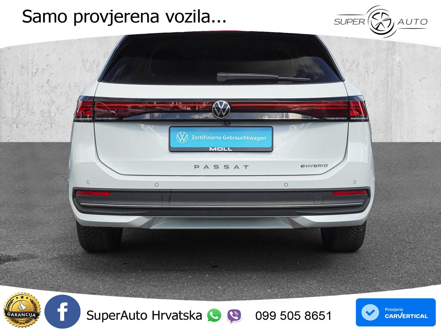 Volkswagen Passat Variant 1.5 TSI (204 KS) eHybrid DSG Business LED+GR SJED+ACC