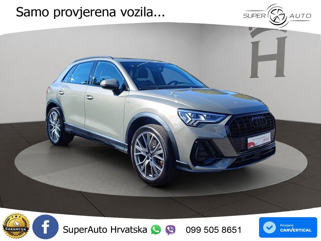 Audi Q3 45 TFSIe (245 KS) S tronic S line LED+GR SJED+ACC