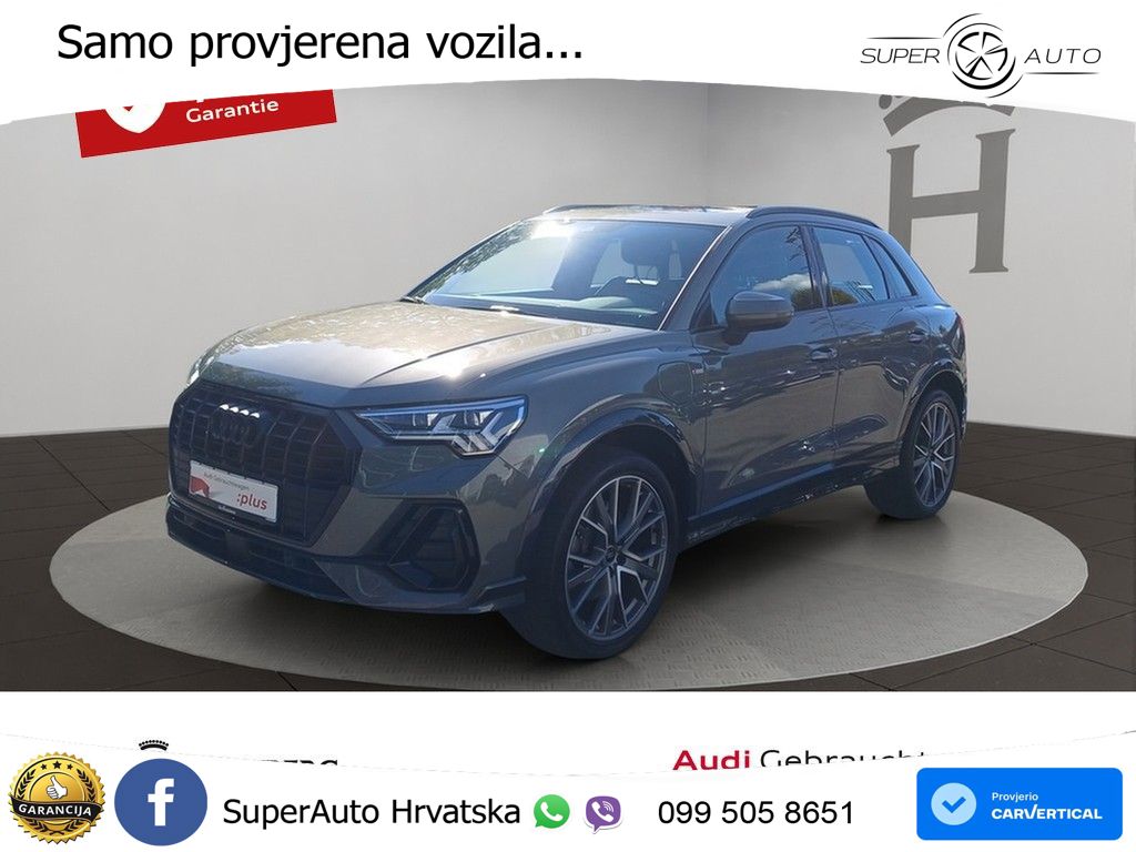 Audi Q3 45 TFSIe (245 KS) S tronic S line LED+GR SJED+ACC