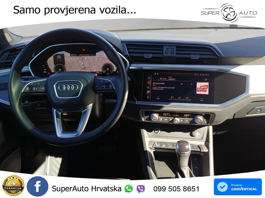 Audi Q3 45 TFSIe (245 KS) S tronic S line LED+GR SJED+ACC