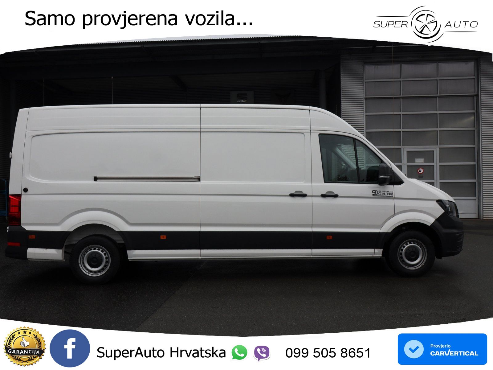 Volkswagen Crafter 35 Kasten HD Motor: 2,0 l TDI EU6-EC SCR 140 KS