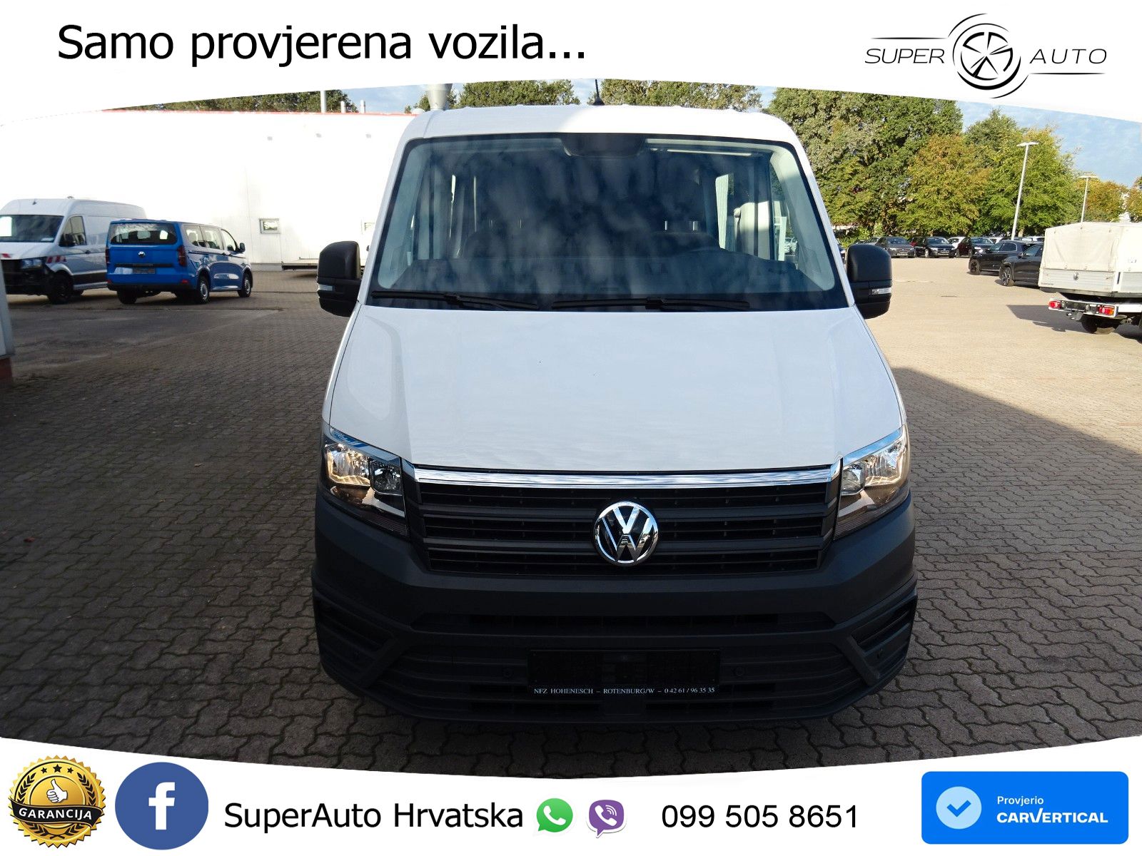 Volkswagen Crafter Kasten Plus Mixto MR 5.Sitze AHK Kamera 140 KS