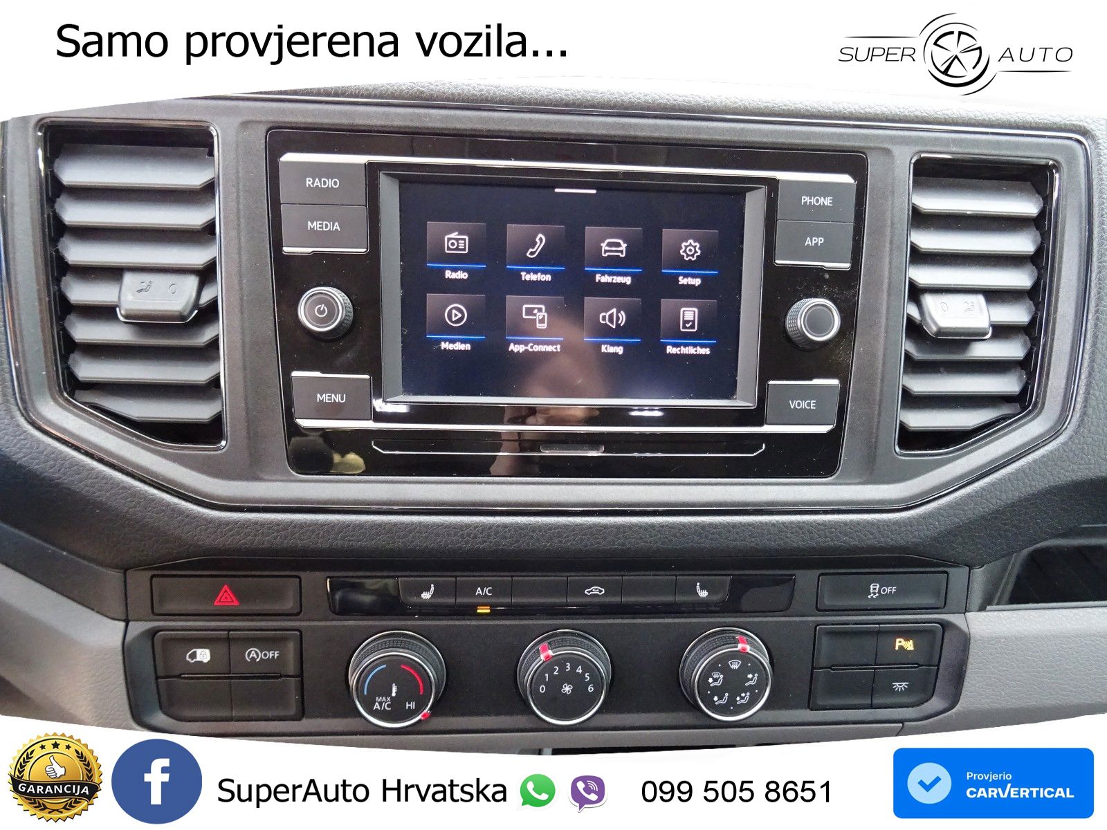 Volkswagen Crafter Kasten Plus Mixto MR 5.Sitze AHK Kamera 140 KS