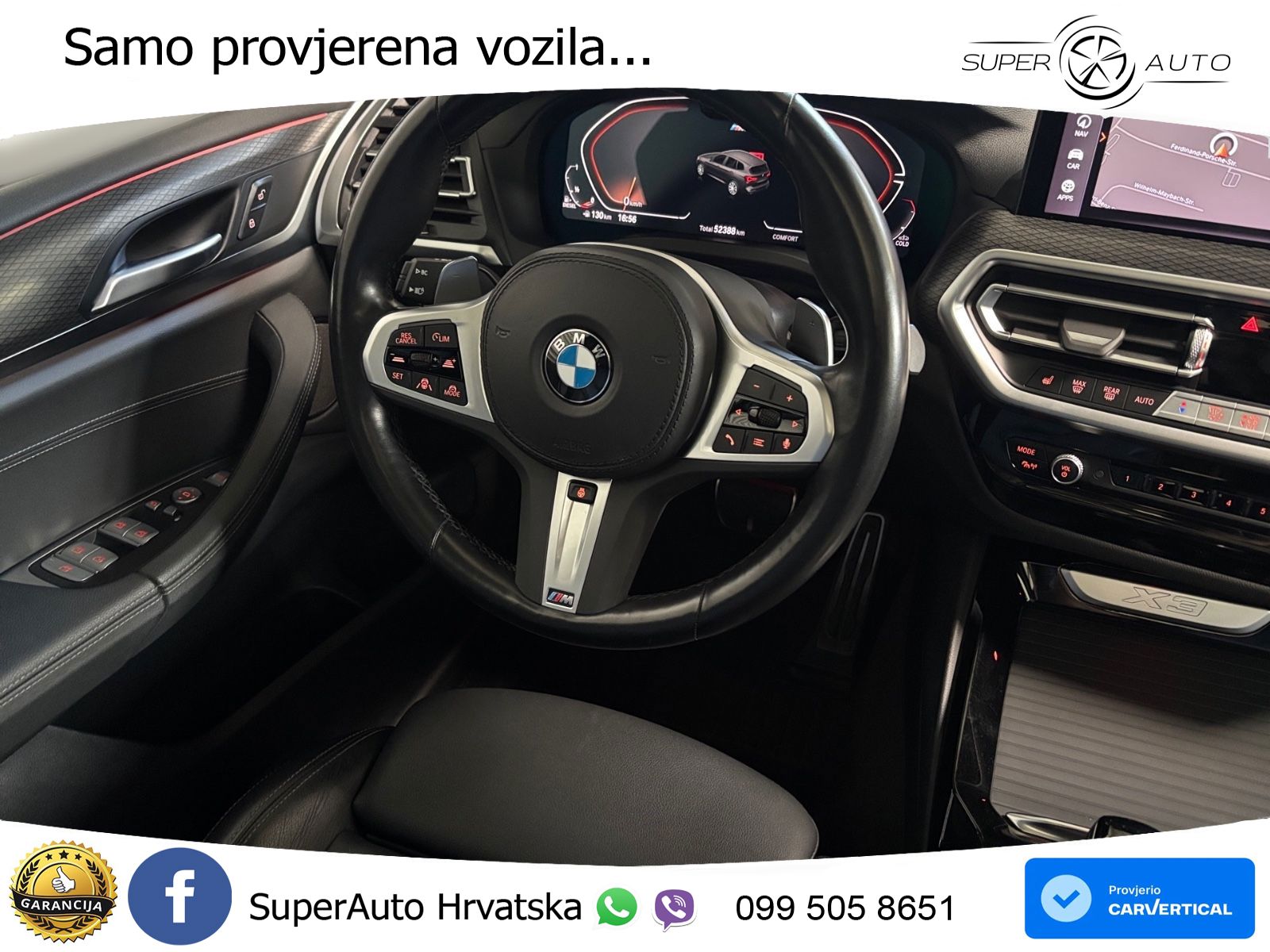 BMW X3 20d xDrive Steptronic M Sport LED+GR SJED+ACC