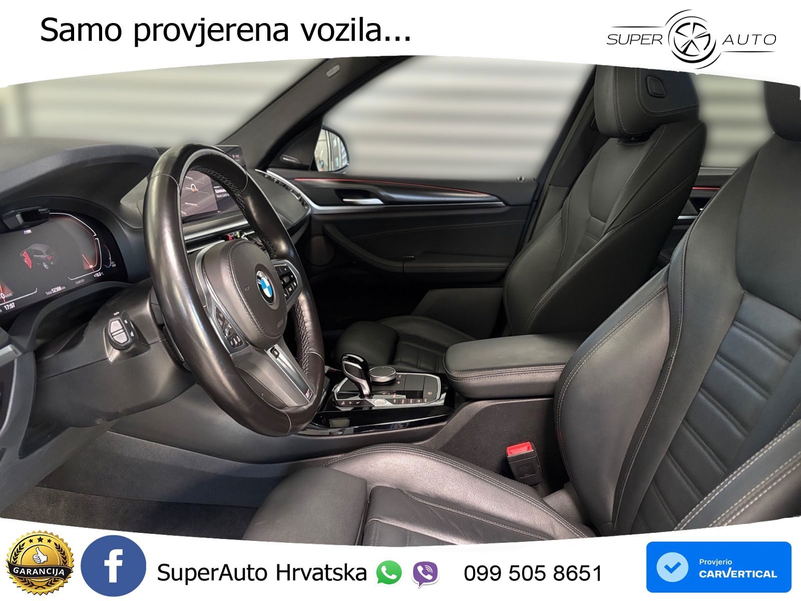 BMW X3 20d xDrive Steptronic M Sport LED+GR SJED+ACC