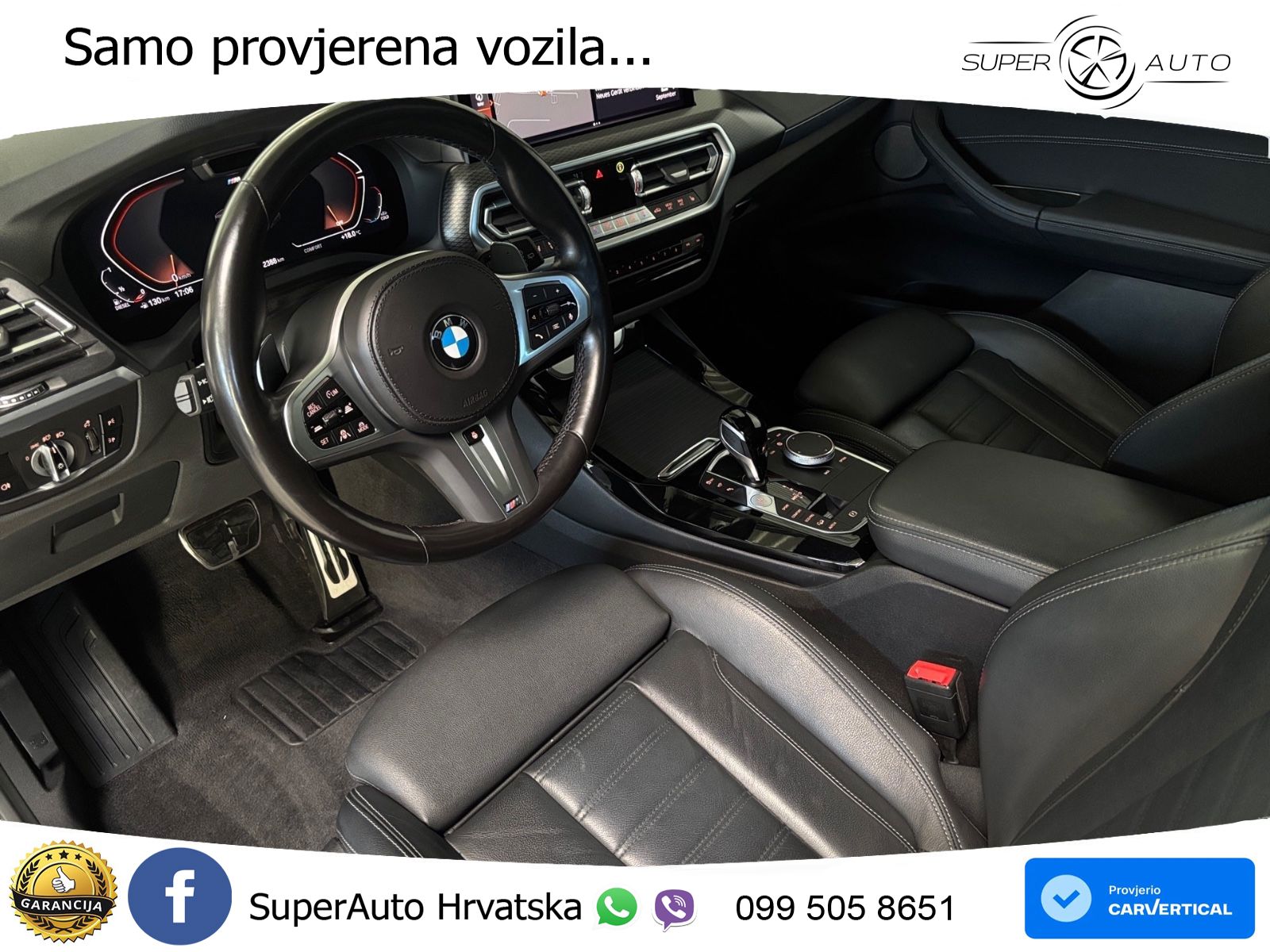 BMW X3 20d xDrive Steptronic M Sport LED+GR SJED+ACC