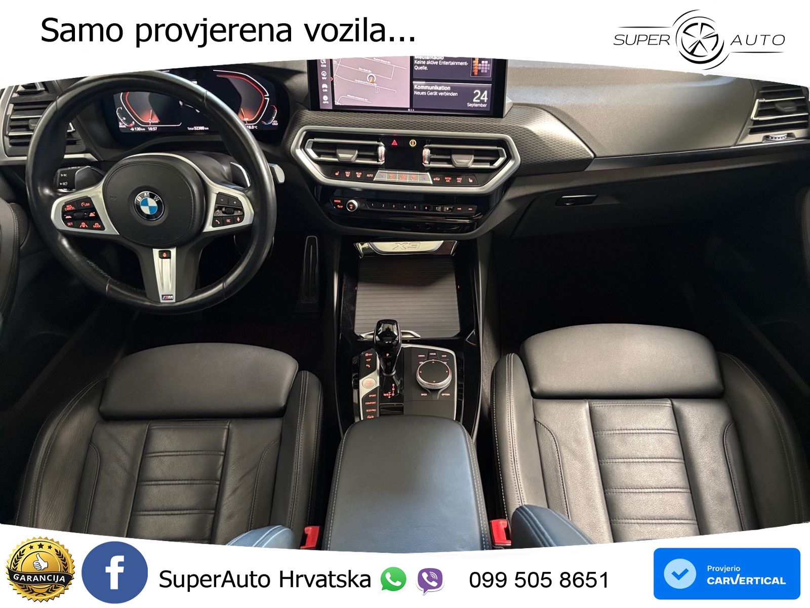 BMW X3 20d xDrive Steptronic M Sport LED+GR SJED+ACC