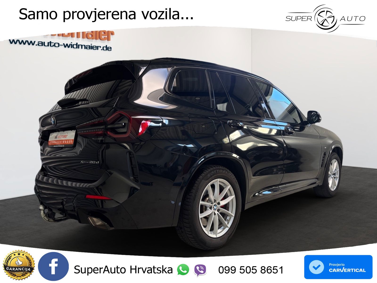 BMW X3 20d xDrive Steptronic M Sport LED+GR SJED+ACC