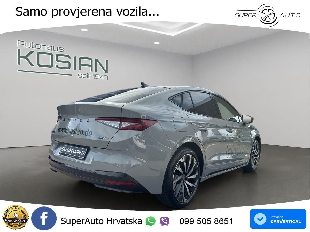 Škoda Enyaq Coupe 85 82 kWh (286 KS)